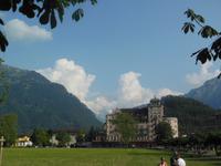 das bekannte Hotel Savoy in Interlaken an der Höhenmatte