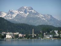 Am St. Moritz-See