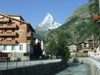 Blick zum Matterhorn