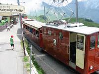 nostalgische Schynige Platte- Bahn
