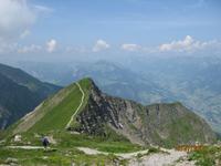 IMG_3524 Der Blick von der Pyramide der Schweiz - der Niesen