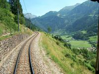 Fahrt mit dem Bernina- Express