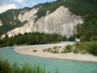 Fahrt mit dem Glacier- Express, Rheinschlucht