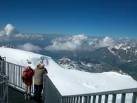 Auf dem Klein- Matterhorn