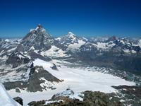 Auf dem Klein- Matterhorn