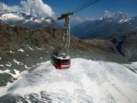 Auf dem Klein- Matterhorn