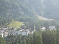 Blick auf Pontresina