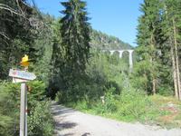 Landwasserviadukt, kleine Wanderung