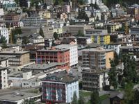 Davos, Blick auf unser Hotel Ochsen 2