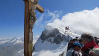 0380 Kleines Matterhorn - auf der Aussichtsplattform