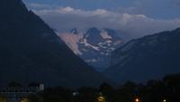 0597 Abendstimmung über Interlaken - Jungfrau