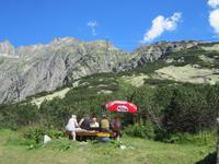 Picknick  im Grünen