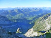 Panoramablick vom Säntis