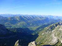 Panoramablick vom Säntis