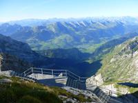 Panoramablick vom Säntis