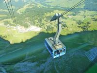 Rückfahrt vom Säntis auf die Schwägalp