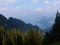 Fahrt mit der Zahnradbahn von Alpnachstad zum Pilatus