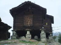Alte Speicher in Saas Fee