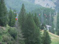 Kabinenbahn zum Spielboden