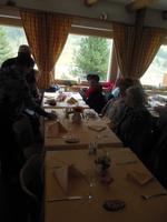 Mittagessen und Kuchenbuffett im Val Roseg 