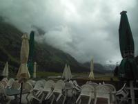 Blick vom Hotel Glacier Roseg 