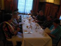 im Hotel Edelweiss im Speisesaal 