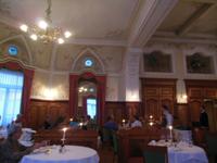 im Hotel Edelweiss im Speisesaal 