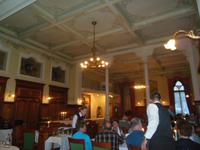 im Hotel Edelweiss im Speisesaal 
