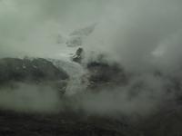 im Bernina Express vorbei am Morteratschgletscher 