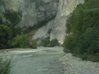 Rheinschlucht vom Glacier Express aus 