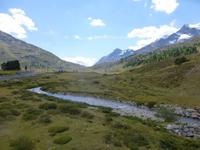 Fahrtimpressionen Bernina-Express