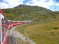 Fahrtimpressionen Bernina-Express