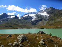 Fahrtimpressionen Bernina-Express (Lago Bianco)