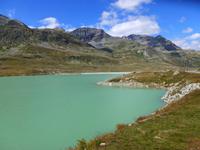 Fahrtimpressionen Bernina-Express (Lago Bianco)