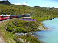 Fahrtimpressionen Bernina-Express