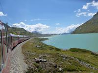 Fahrtimpressionen Bernina-Express
