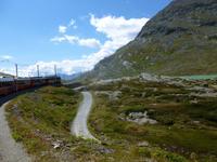 Fahrtimpressionen Bernina-Express