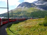 Fahrtimpressionen Bernina-Express
