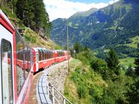 Fahrtimpressionen Bernina-Express