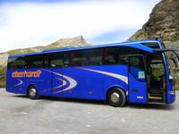 unser Bus auf dem Julier-Pass...