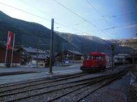 Ausfahrt aus Zermatt via Täsch 