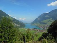 Blick auf den Lungernsee 