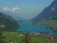 Blick auf den Lungernsee 