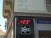 angenehme Temperaturen in Luzern 
