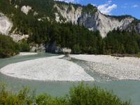 Fahrt mit dem Glacier-Express (Rheinschlucht)