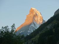 Sonnenaufgang in Zermatt (Matterhorn)
