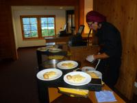 Raclette-Abendessen auf Sunnegga