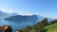 021 Fahrt auf die Rigi - Blick über den Vierwaldstätter See