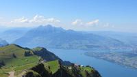 030 Auf die Rigi - Blick über den Zugersee