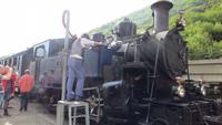 097 Fahrt mit der Furka-Dampfbahn - Stopp in Tiefenbach